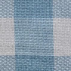 a blue and white checkered fabric