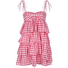 FIX DESIGN gingham dress ($120) ❤ liked on Polyvore featuring dresses, vestidos, red, spaghetti strap dress, pink gingham dress, pink ruffle dress, red spaghetti strap dress and red ruffle dress Red Spaghetti Strap Dress, Pink Gingham Dress, Red Ruffle Dress, Pink Ruffle Dress, Oh Yeah, Spaghetti Strap Dress, Red Gingham, Dresses Floral