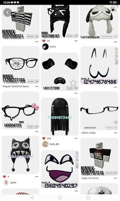 many different types of glasses are shown in this graphic design guide for the webpage