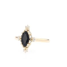 Parks – Olive Avenue Jewelry Elegant Black Cluster Ring For Formal Events, Elegant Black Cluster Ring For Formal Occasions, Elegant Marquise Cluster Ring In 14k Gold, Elegant 14k Gold Marquise Cluster Ring, Marquise Cluster Ring In 14k Gold, 14k Gold Marquise Cluster Ring, Elegant Gemstone Ring Marquise Cut, Formal Marquise Cut Gemstone Cluster Ring, Elegant Marquise Cut Gemstone Ring