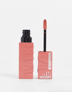 Maybelline Vinyl Ink Peachy, Peachy Pink Lipstick, Maybelline Superstay Vinyl Ink, Peachy Lip, Drugstore Lipstick, Maybelline Lipstick, Maybelline Superstay