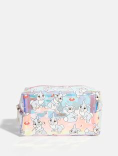 Thumper Makeup Bag | Disney Make Up Bags | Skinnydip London Disney Makeup Bag, Thumper Disney, Leather Office Bags, Make Up Bags, Skinnydip London, Disney Makeup, Leather Bag Pattern, Ipsy Bag, Leather Office