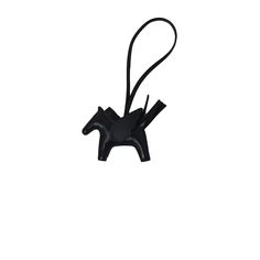 Hermes Rodeo Pegasus PM Charm Black - NOBLEMARS Hermes Wishlist, Hermes Bag Charm, Hermes Horse, Hermes Pegasus Charm, Hermes Horse Equipment, Small Leather Goods, Rodeo, Brand New, Leather