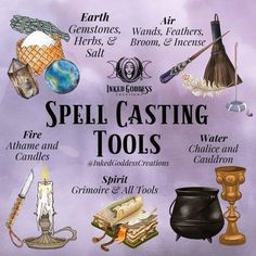 Nocturnal Witch, Money Drawing Spell, Astrology Knowledge, Circle Cast, Element Of Earth, Casting A Spell, Money Drawing, Witch Tools