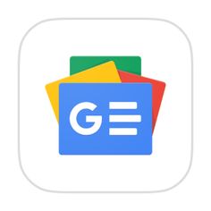 the google logo with folders stacked on top of each other in front of a white background