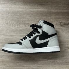 Nike Air Jordan 1 Retro High Og ‘Shadow 2.0’ Size 5.5 In Gs/5.5 In Men/7 In Women Black/Smoke Grey-White Worn A Few Times, Like Brand New Shadow 2, Nike Air Jordan 1 Retro, Nike Shoes Jordans, Shoes Nike Air, Air Jordan 1 Retro High Og, Nike Air Jordan 1, Air Jordan 1 Retro, Jordan 1 Retro High, Jordan 1 Retro