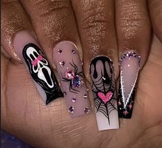 Unghie Sfumate, Punk Nails, Goth Nails