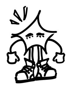 A cool star drawing in a cartoon or graffiti style, In black and white, White background Cute Drawing Decorations, Shoe Doodles Ideas, Star Graffiti Tag, Doodle On Shoes, Drawings On Shoes, Drawing On Shoes Ideas, Shoe Doodles, Cool Graffiti Art, Drawing On Shoes