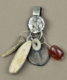 Santa Fe Dry Goods, Adornment Jewelry, Talisman Pendant, Jewelry Pendants, Funky Jewelry, Dry Goods, Amulets, Red Stone, Bijoux Diy