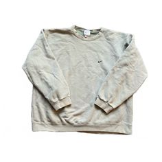 This Rare Vintage Crewneck Sweatshirt Is In Great Condition. Some Fading And Wear As Seen In Pictures. No Holes, Rips, Or Stains. Men’s Size Xl Pit To Pit 26” Length 27” Made In Usa Nike 90s Vintage Sweater, Sweaters Vintage, Vintage Crewneck Sweatshirt, Rare Nikes, Nike Sweaters, Nike Sweater, Vintage Crewneck, Nike Green, Sweaters Crewneck