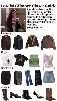 Lorelai Gilmore Pink Shirt, Lorelai And Rory Outfits, Lorelai Gilmore Jewelry, Lorelai Gilmore Style Aesthetic, Dress Like Lorelai Gilmore, Lorelai Gilmore Outfits Autumn, Lorelai Gilmore Outfits Winter, How To Dress Like Lorelai Gilmore, Gilmore Girl Outfit Ideas