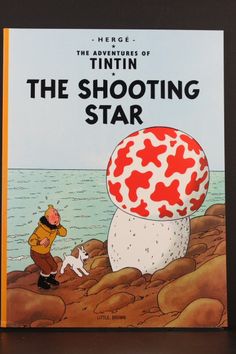 an image of a cartoon character on the cover of a book with words written in french