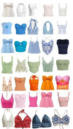 Summer Style Inspo 2024, Outfits Aesthetic Summer 2024, Summer Shopping List Clothes, Cute Summer Fits 2024, Beach Fit Ideas, Cute Summer Outfit Inspo 2024, Summer Clothes 2024, Summer Tops 2024, Shopping Lists Clothes