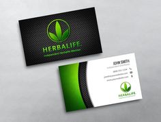 business card design for herbalef