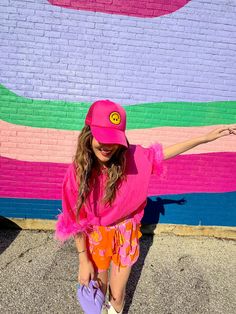 Keep the sun out of your face this summer while also looking stylish!! This bright pink hat is perfect for the beach, running errands, or to add a pop of color to your outfit!! Add another smiley accessory! Layered Smiley Necklace https://www.aspynandivy.com/products/layered-smile-necklace?_pos=1&_sid=bbf52c6cc&_ss=r Smiley Hat, Smiley Necklace, Smile Necklace, Pink Smiley, Beach Running, Pink Hat, Neutral Outfit, Hat Hairstyles, Tee Shop