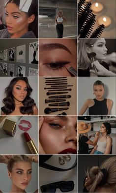 Makeup Artist Instagram Bio Ideas, Makeup Artist Aesthetic Job, Makeup Artist Instagram Feed, Makeup Mood Board, Makeup Artist Room, Makeup Artist Aesthetic, Makeup Artist Career