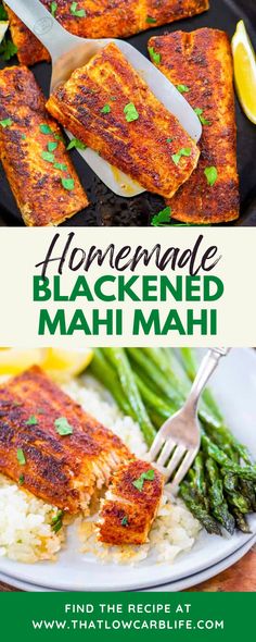 this homemade blackened mahi mahi recipe is the perfect way to use up leftover food