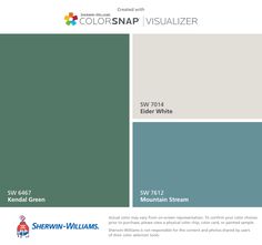 the colorsnap visualizer color swatches are shown in gray, white and brown