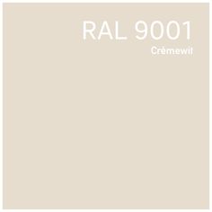 the logo for ral 9001 cremewi