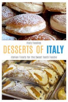 desserts of italy italian treats for the sweet toothy foodie