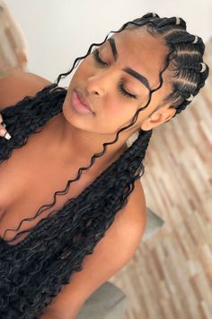 Ghana Braids Ghana Braids Hairstyles, Box Braids Hairstyles For Black Women, Quick Braided Hairstyles, Twist Braid Hairstyles, Protective Hairstyles Braids