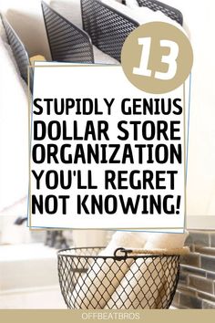 Dollar Store Organization, Dollar Tree Organization, Dollar Store Diy Organization, Store Hacks, Dollar Store Hacks, Organizing Hacks, Dollar Store Organizing