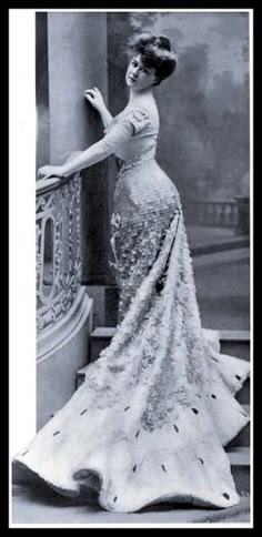 Sparkly number - 1905 Edwardian Fashion - 1 by CharmaineZoe, via Flickr 1905 Fashion, Antique Clothing, Gilded Age, Edwardian Era, Inspiring Images, Vintage Vogue