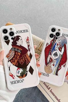 Fashion Poker Joker Queen Pattern Shockproof Protective Apple iPhone Case Cover Joker Queen, 7plus Iphone, Matching Phone Cases, Iphone 8plus, Iphone Se 2020, Aesthetic Phone Case, Apple Iphone Case, Mobile Covers, Iphone Case Covers