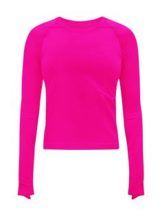 Swiftly Tech Long-Sleeve Shirt 2.0 *Waist Length | Women's Long Sleeve Shirts | lululemon Fall Winter Fashion Trends, Rodeo Outfits, Dream Closets, Swiftly Tech, Womens Long Sleeve Shirts, Sporty Outfits, Waist Length, How To Run Longer, Autumn Winter Fashion