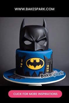 This Batman Cake Steals the Show 5th Birthday Cakes For Boys, Minecraft Cake Designs, Batman Birthday Cakes, Cake Design Ideas, 5th Birthday Cake, Batman Cake, Batman Birthday Party