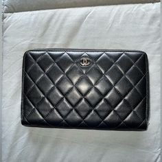 Good Condition Wallet, Very Spacious! Chanel Bags Black, Bags Black, Chanel Wallet, Chanel Bags, Chanel Bag, Limited Time, Chanel, Bag Lady, Conditioner