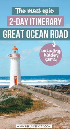 the most epic 2 - day itinerary in great ocean road, including naalen gens