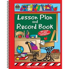 the lesson plan and record book for teachers