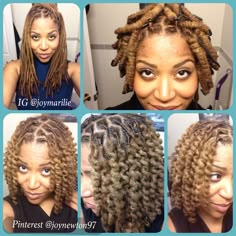 Types Of Dreadlocks, Locks Hairstyles, Lock Styles, Curly Locs, Dread Styles, Dread Locks, Locs Natural, Locs Styles