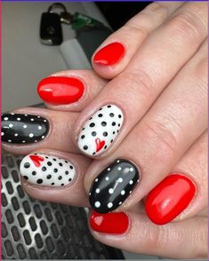 Polka Dot Nails