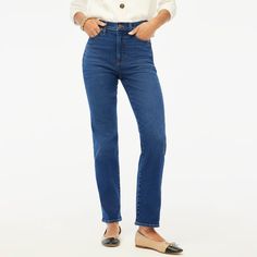 Factory: High-rise Stovepipe Jean In Signature Stretch+ For Women Fall Suit, Maternity Shops, Linen Shop, Fall Favorites, Matching Family Outfits, Family Outfits, Softest Sweater, Petite Size, Halloween Outfits