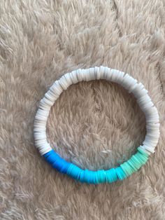 Blue waves bracelet that is great towear anywhere or to give as a gift. Waves Bracelet, Wave Bracelet, Beach Wave, Blue Waves, Beach Waves, Las Vegas, Jewelry Bracelets, Beaded Bracelets, Bracelet