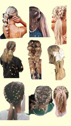 Track Meet Hairstyles, Meet Hairstyles, Ideas For Parties, Competition Hair, Formal Hairstyles For Long Hair