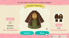 an animal crossing character is wearing a coat