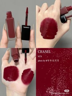 Chanel Rouge Allure Ink, Makeup Shopping List, Chanel Cosmetics, Huda Beauty Makeup, Chanel Rouge, Makeup Accesories, Ethereal Makeup, Lipstick Red, Beauty Lipstick