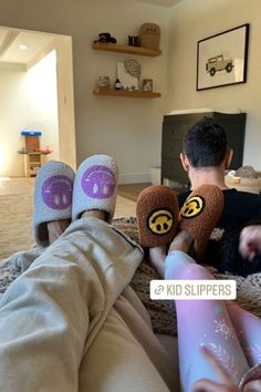 I'm sharing some of my favorite kid slippers with you on my LTK page! They're from Amazon and super cozy - plus the smiley face is just too cute to pass up! They put you in a good mood instantly...go check them out via the link here. | slippers, home, cozy, comfort, shoes, footwear, warmth, winter Kid Slippers, Home Cozy, Kids Slippers, California Style