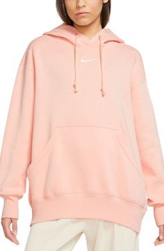 Comfortable Sweatshirt With Adjustable Hood For Loungewear, Cozy Nike Cotton Sweats, Hoodie Sweatshirt With Adjustable Hood For Loungewear, Cozy Cotton Nike Sweats, Athleisure Sweatshirt With Pockets, Casual Hoodie With Ribbed Cuffs And Drop Shoulder, Casual Hoodie With Drop Shoulder And Ribbed Cuffs, Athleisure Sweats With Side Pockets For Fall, Fall Athleisure Sweats With Side Pockets