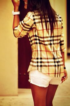 Cute casual Flannel Shirt Outfit, Fashion Sense, Flannel Shirt, Style Me Pretty, Look Fashion, Shirt Outfit, Spring Summer Fashion