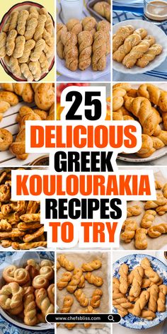 Koulourakia are traditional Greek cookies that are as delicious as they are iconic. Often served during Easter and special celebrations, these buttery, sweet biscuits come in a variety of shapes and are sometimes adorned with sesame seeds or a glaze. Koulourakia are known for their delicate crunch and their aromatic flavor, thanks to ingredients like vanilla, orange zest, and sometimes a hint of ouzo or brandy. Whether you enjoy them plain, with a dusting of sugar, or coated in sesame seeds, koulourakia offer a perfect bite of Greek sweetness. In this article, we’ve gathered 25+ Greek koulourakia recipes to help you bake your way to a delicious treat. Greek Easter Cookies, Greek Cookies Recipes, Greek Koulourakia Recipe, Greek Deserts, Greek Snacks, Greek Recipes Easy, Sweet Biscuits