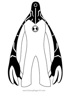 a black and white drawing of a man in a space suit