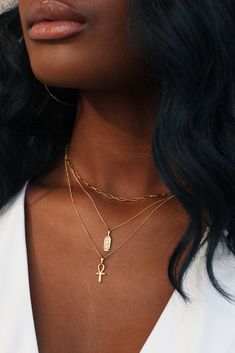 I Necklace, The Ankh, African Gold, Ankh Necklace, Jewelry Brands, Egyptian Jewelry, Infinity Necklace, Lost Wax Casting, Affordable Jewelry