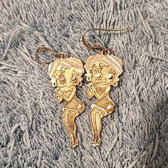 Vintage 80s Sterlimg Silver Betty Boop Earrings. Betty Boop Jewelry, Earrings Color, Jewelry Vintage, Betty Boop, Vintage Jewelry, Jewelry Earrings, Women Jewelry, Sterling Silver, Silver