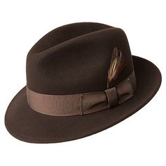 1930s Mens Hat Fashion Bailey Blixen - Soft Wool Felt Fedora Hat $88.00 AT vintagedancer.com Two Tone Shoes, 1940s Mens Fashion, 1930s Men, 1950s Mens Fashion, Men African Fashion, Gentleman Hat, 1940s Photos, Mens Fashion Vintage, Vintage Style Hat