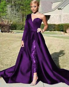 Jumpsuits Prom Dresses Detachable Skirt Evening Gown One Shoulder Side Slit 2pcs | eBay Blue Prom Dresses 2023, Jumpsuit Prom Dress, Jumpsuit Prom, Two Piece Evening Dresses, Neon Prom Dresses, Glamorous Evening Dresses, Prom Dresses 2023, Blue Prom Dresses, One Shoulder Prom Dress