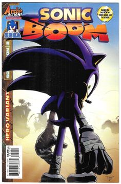 the cover to sonic boom magazine